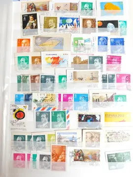 page unique timbres Espagne 3/05