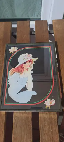cadre miroir 25x20cm