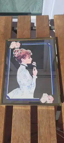 cadre miroir 2 25x20cm