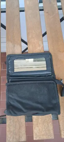 petite pochette tissu avec miroir