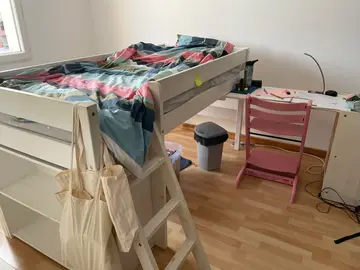 donne lit surélevé enfant à démonter