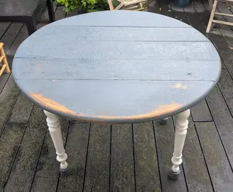 table ronde en bois