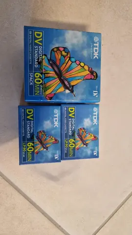 lot de vidéo cassette tdk 60m