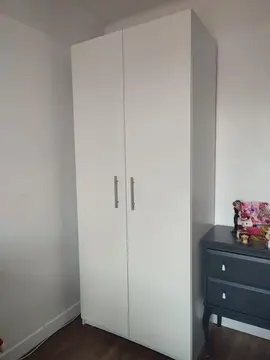 Armoire blanche 2 portes IKEA
