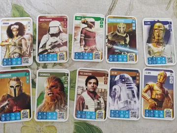 cartes Auchan star wars
