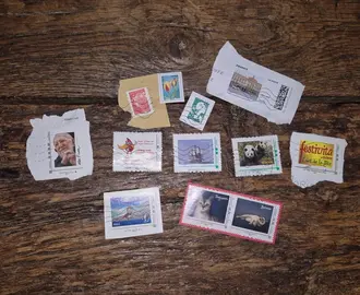 Timbres - Lot mon timbres à Moi