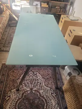 B ureau en verre