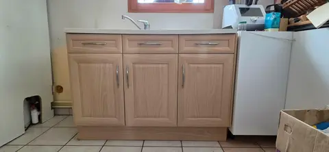 meuble cuisine et évier