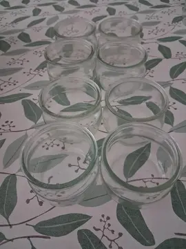 3 SORTES DE POTS EN VERRE