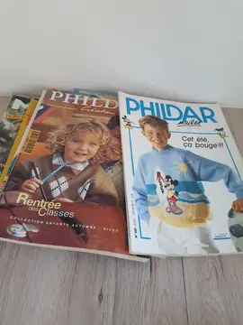lot de magazines tricot