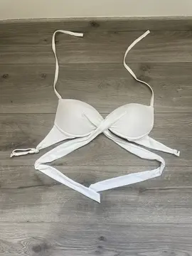 Haut de maillot de bain Calzedonia blanc