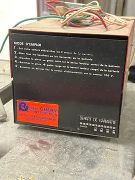 chargeur de batterie 12 et 6 V