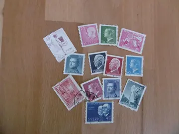 Timbres SUEDE LOT 1