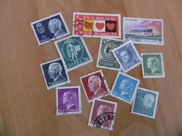 Timbres SUEDE LOT 2