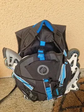 patins en ligne extensibles et sac à dos