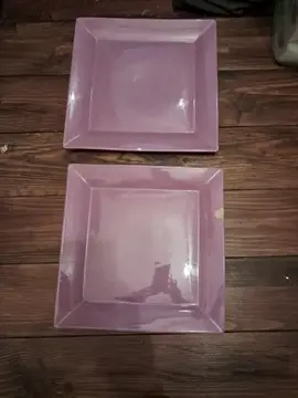 2 grandes assiettes