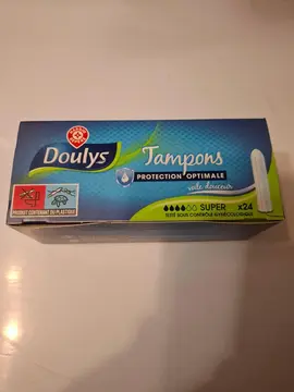 Tampons super x24 boîte neuve
