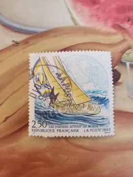 Timbre Les postiers autour du monde ⛵️