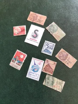 lot unique divers vignettes timbres 4/05