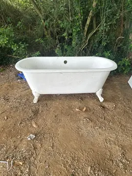 baignoire pattes de lion