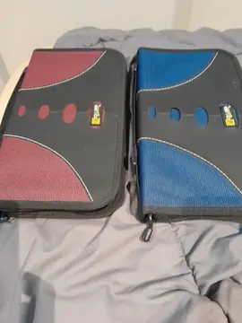 lot 2 pochettes rangement cd