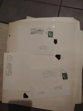 donne 3 classeurs de flamme sur enveloppe