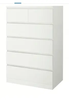 commode ikea Malm 6 tiroirs