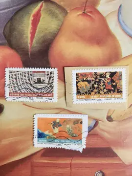Timbres Tissus du monde