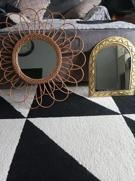 lot de 2 miroirs