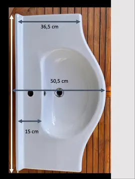 Plan vasque céramique