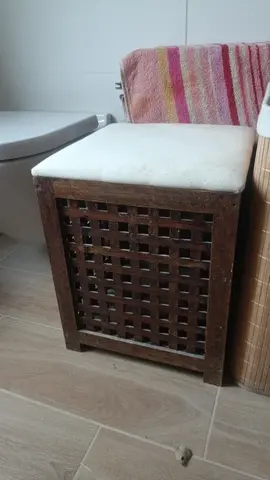 pouf panier a linge