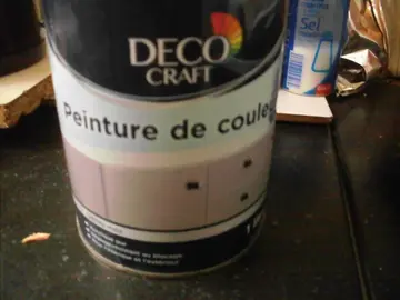 POT DE PEINTURE NOIR 1 LITRE