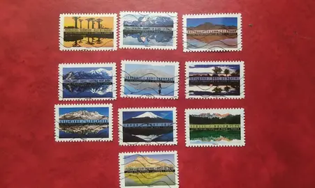 Timbres 2017, reflets, lot 224