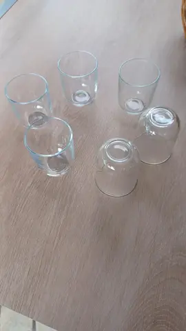 verres à eau