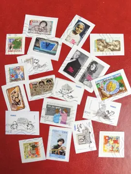20 timbres France 2010..