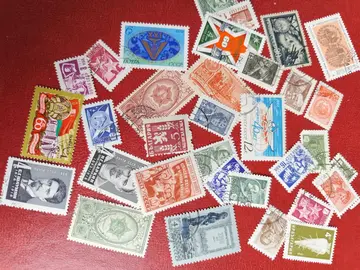 lot unique timbres CCCP..