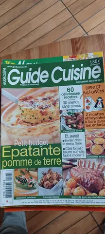 magazines de cuisine