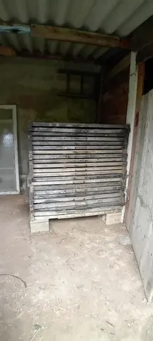 Anciens châssis pour potager