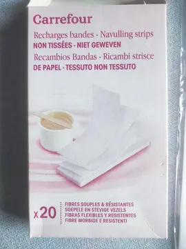Bandes neuves d'épilation pour cire chaude