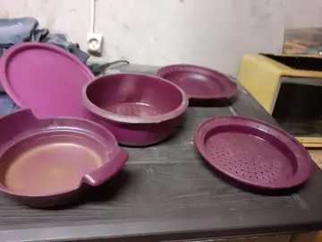 Micro vapeur Tupperware