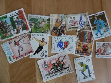 Timbres Sports divers LOT 22