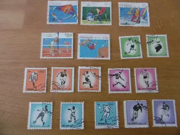 Timbres Sports divers LOT 25