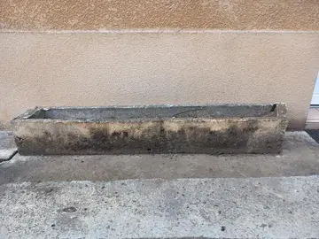 Jardinière en béton