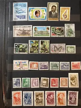 timbres MONDE - 0801