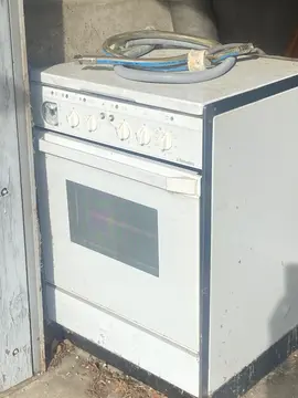cuisinière gaz de ville four électrique