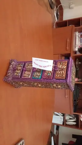 Mini étagère paillettes et strass