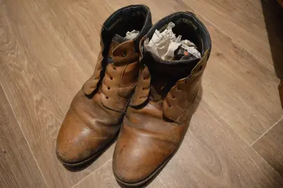 Donne chaussures en cuir véritable (compatible Camp US Casson)