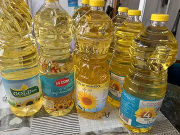 bouteille d’huile de tourne