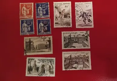 timbres anciens, lot 231