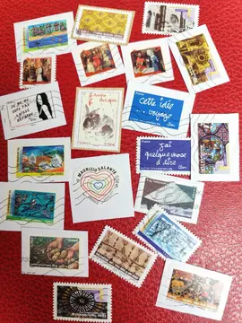 lot unique timbres Français 2011